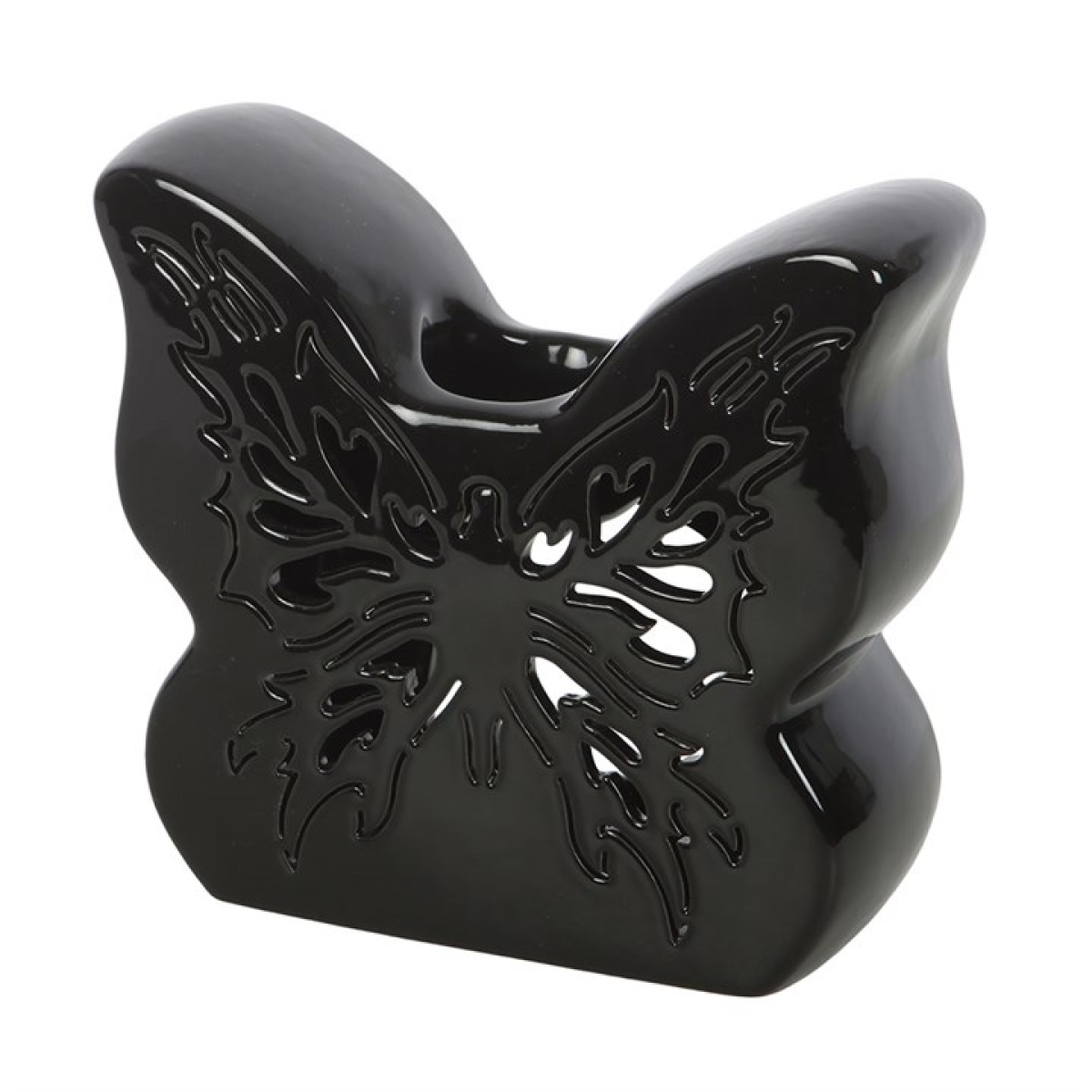 Butterfly Cut-Out Ceramic Oil Burner – Decorative Tealight Fragrance Burner