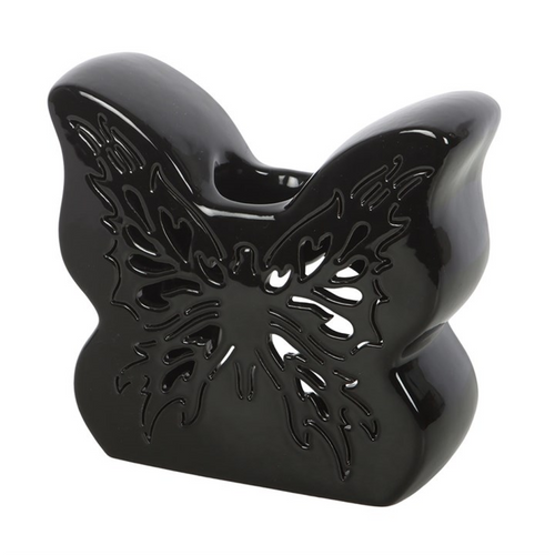 Butterfly Cut-Out Ceramic Oil Burner – Decorative Tealight Fragrance Burner
