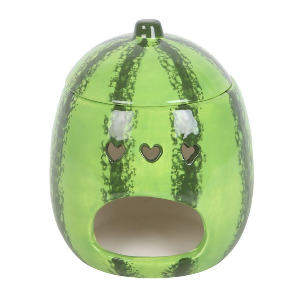 Watermelon Oil Burner & Wax Warmer – Fun Fruit Home Fragrance Decor
