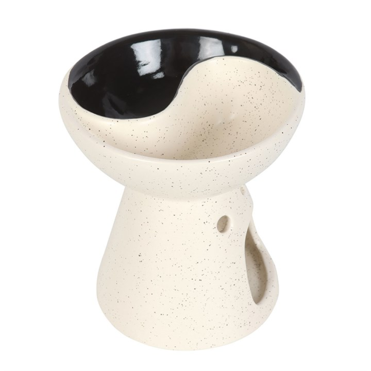 Yin Yang Ceramic Oil Burner & Wax Melt Warmer – Aromatherapy Home Decor