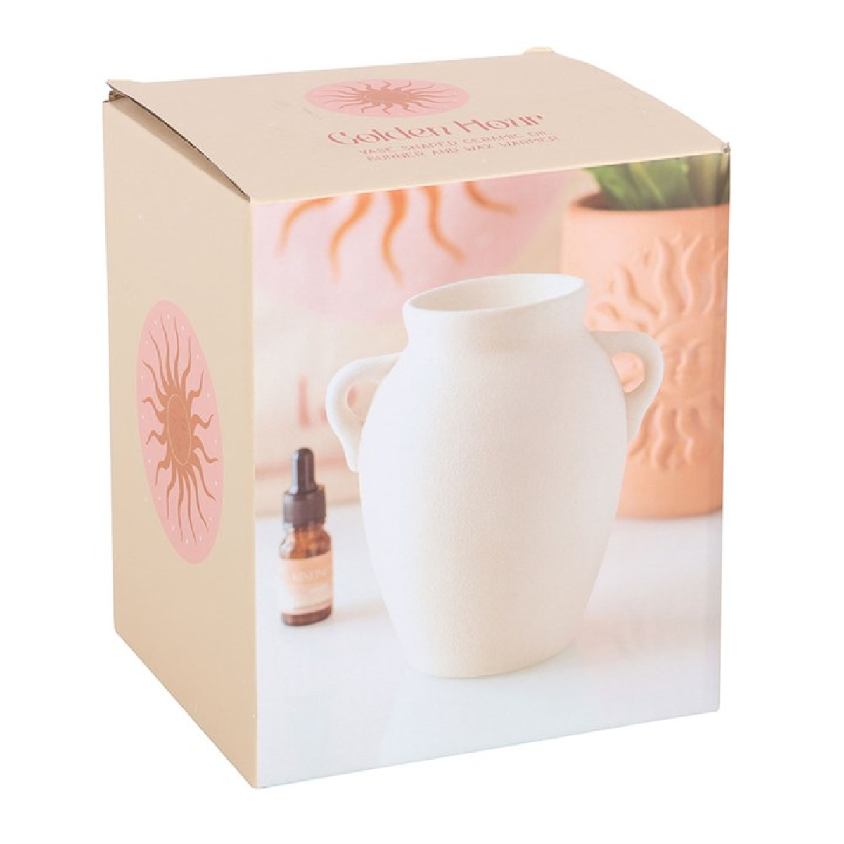Urn Style Oil Burner & Wax Warmer – Elegant Home Fragrance Decor