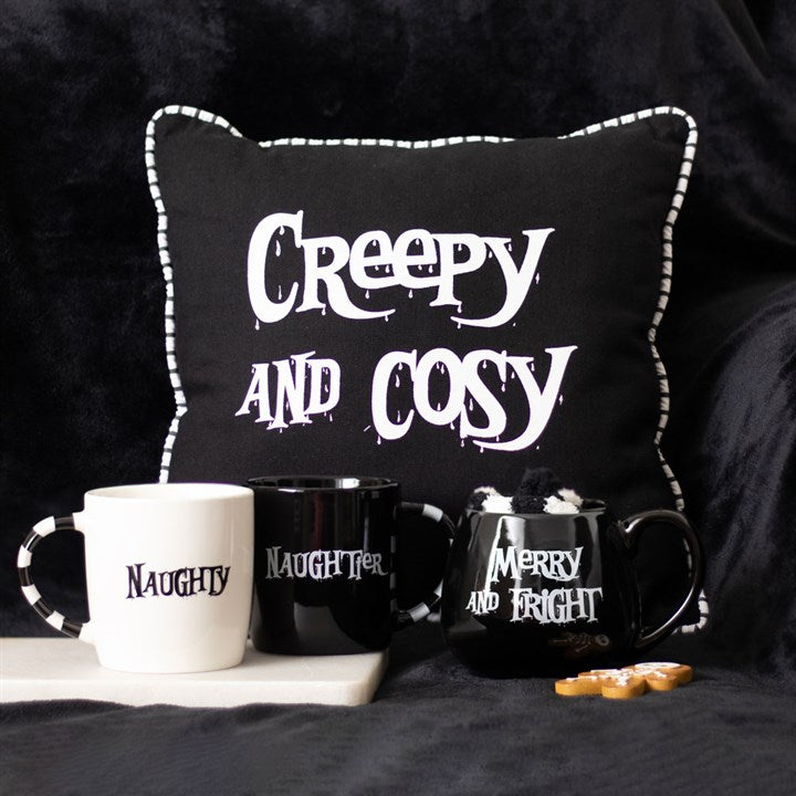 Merry and Fright Mug & Socks Set – Festive Halloween-Christmas Gift