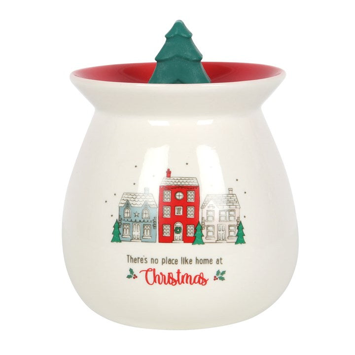 No Place Like Home at Christmas Wax Melt Gift Set – Ceramic Warmer & Tree Melt